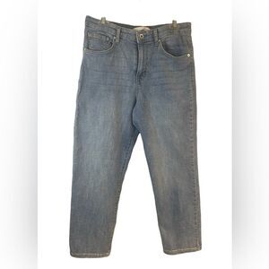 Ella Moss high wasted, straight, light washed jeans. Size 10/30